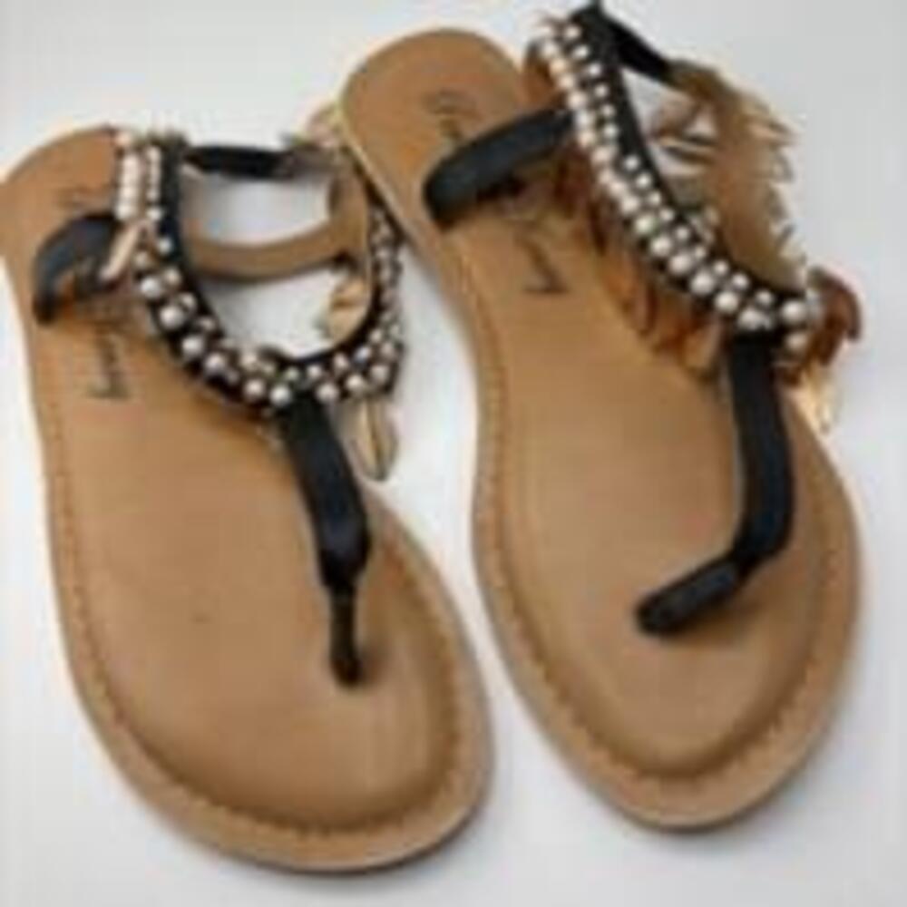 Women's Penny Loves Kenny Sandals Size 7 Black